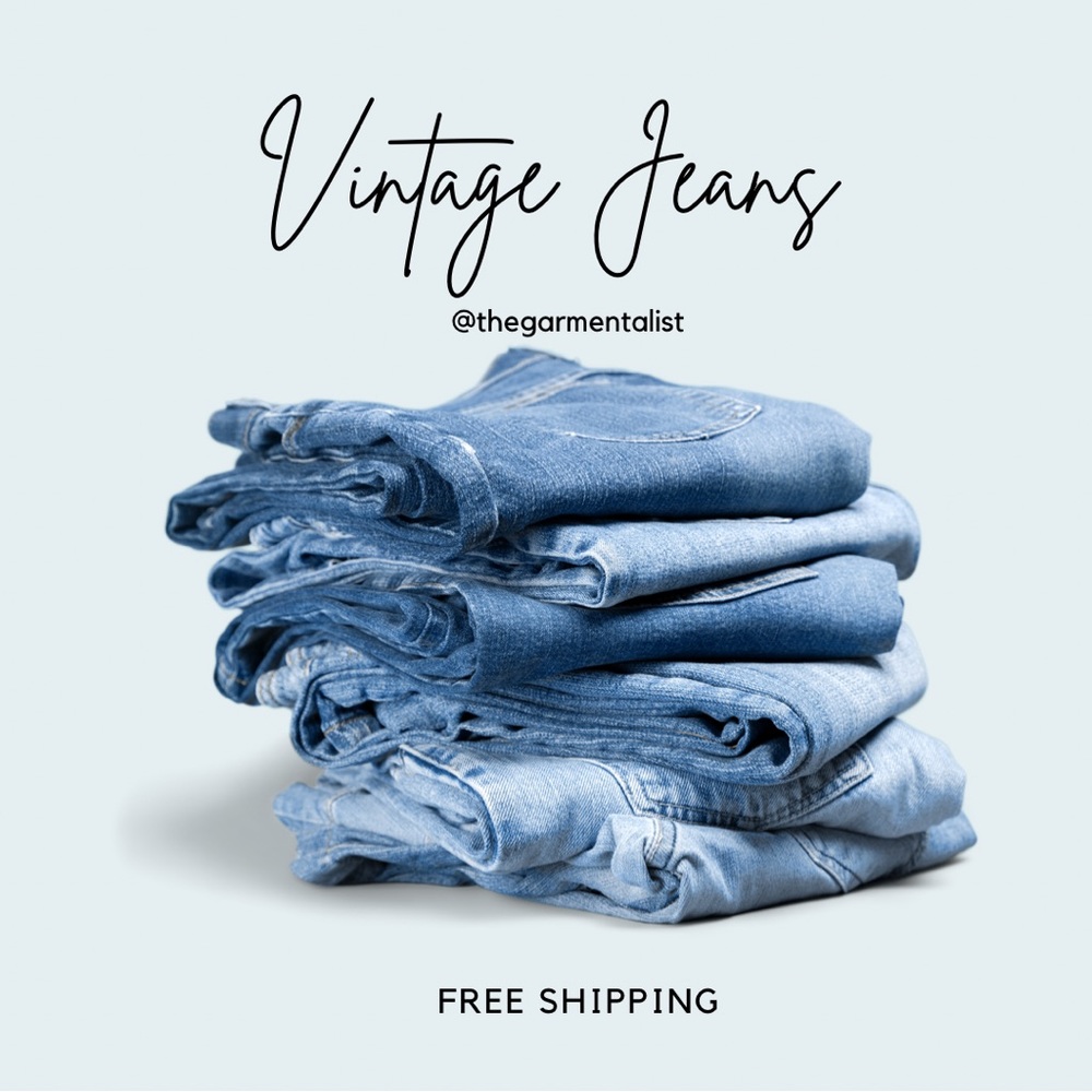Vintage 90’s High Rise, Mom Jeans Dad Jeans